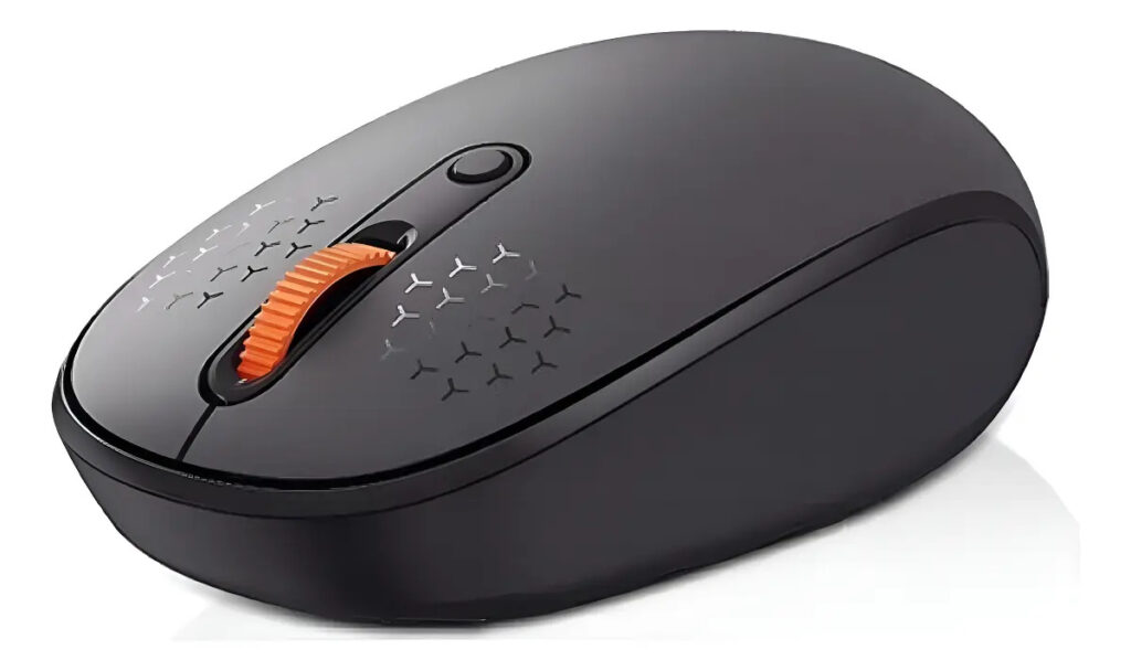 Ratón Inalámbrico Y Bluetooth Baseus F01b Ergonómico 1600 Dp Gris Oscuro