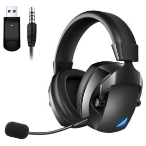 Auriculares Inalámbricos 2.4g Para Juegos  Con Micrófono