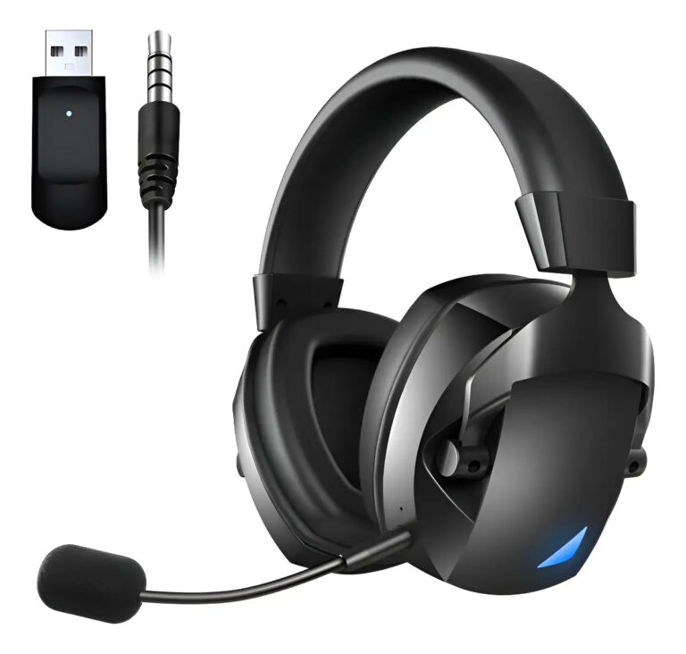 Auriculares Inalámbricos 2.4g Para Juegos  Con Micrófono